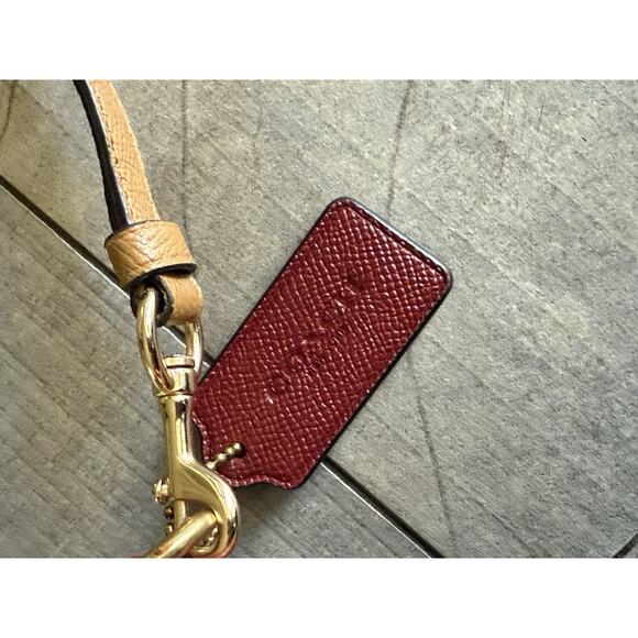 Coach Kitt Crossbody bag grained leather, CC526, Cherry - Picture 11 of 15